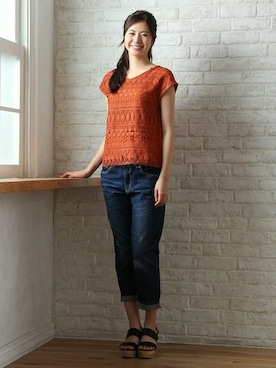 「Honeys」｜ハニーズさん（レディース・160cm）の夏コーディネート