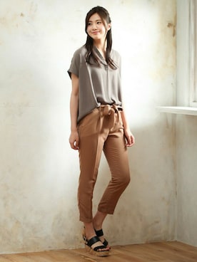 「Honeys」｜ハニーズさん（レディース・160cm）の夏コーディネート