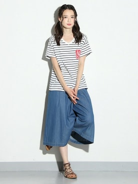 ハニーズさん（レディース・160cm）の夏コーディネート