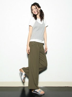 「Honeys」｜ハニーズさん（レディース・160cm）の夏コーディネート