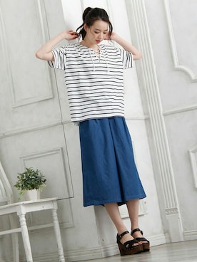 ハニーズさん（レディース・160cm）の夏コーディネート