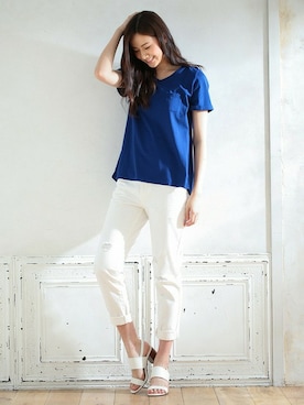 「Honeys」｜ハニーズさん（レディース・160cm）の夏コーディネート