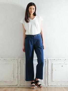 「Honeys」｜ハニーズさん（レディース・160cm）の夏コーディネート