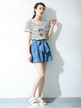 「Honeys」｜ハニーズさん（レディース・160cm）の夏コーディネート