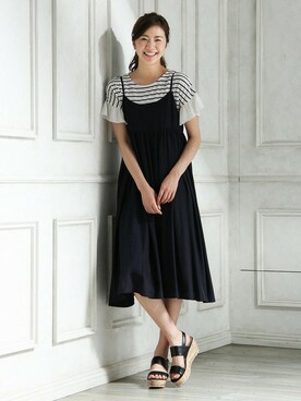 ハニーズさん（レディース・160cm）の夏コーディネート