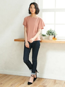 「Honeys」｜ハニーズさん（レディース・160cm）の夏コーディネート