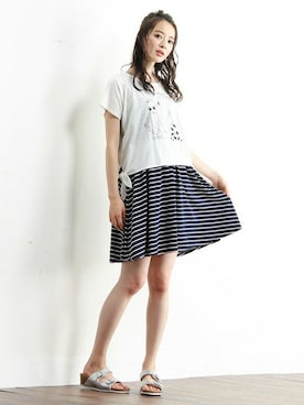 「Honeys」｜ハニーズさん（レディース・160cm）の夏コーディネート