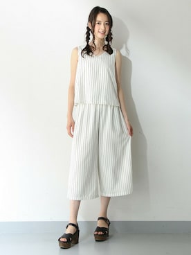 「Honeys」｜ハニーズさん（レディース・160cm）の夏コーディネート