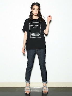 「Honeys」｜ハニーズさん（レディース・160cm）の夏コーディネート