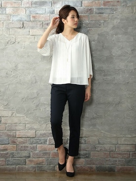 「Honeys」｜ハニーズさん（レディース・160cm）の夏コーディネート