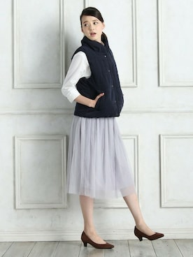 「Honeys」｜「アイテム（ジャケット/アウター）」を使った、ハニーズさん（レディース・160cm）の秋コーディネート