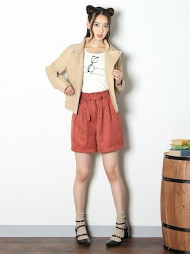 「Honeys」｜ハニーズさん（レディース・160cm）の秋コーディネート