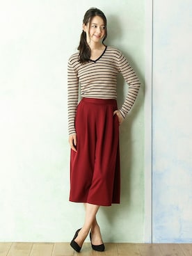 ハニーズさん（レディース・160cm）の秋コーディネート