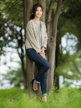 「Honeys」｜ハニーズさん（レディース・160cm）の秋コーディネート