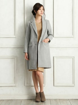 「Honeys」｜「アイテム（ジャケット/アウター）」を使った、ハニーズさん（レディース・160cm）の秋コーディネート