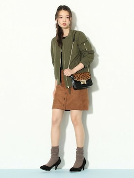 「Honeys」｜ハニーズさん（レディース・160cm）の秋コーディネート