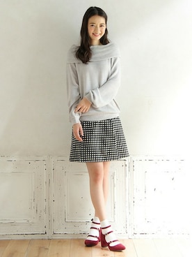 「Honeys」｜ハニーズさん（レディース・160cm）の冬コーディネート