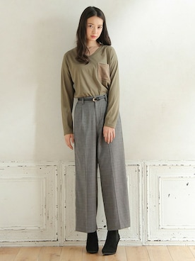 「Honeys」｜ハニーズさん（レディース・160cm）の秋コーディネート