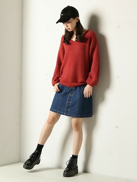 「Honeys」｜ハニーズさん（レディース・160cm）の冬コーディネート