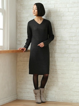 ハニーズさん（レディース・160cm）の冬コーディネート