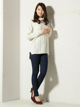 ハニーズさん（レディース・160cm）の冬コーディネート