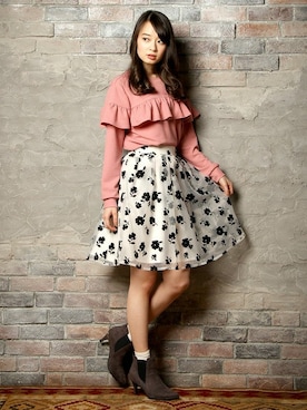 「Honeys」｜ハニーズさん（レディース・160cm）の冬コーディネート