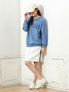 「Honeys（ハニーズ）のアイテム（トップス）」を使った、ハニーズさん（レディース・160cm）の冬コーディネート