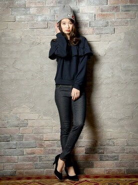 ハニーズさん（レディース・160cm）の冬コーディネート