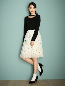 「Honeys」｜ハニーズさん（レディース・160cm）の冬コーディネート