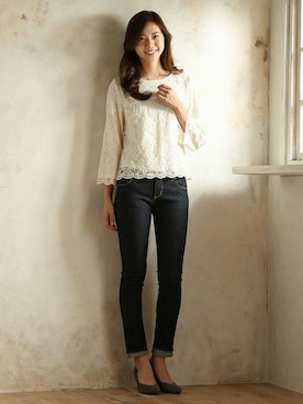 ハニーズさん（レディース・160cm）の冬コーディネート