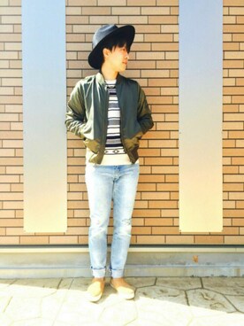 「SHIPS JET BLUE（シップスジェットブルー）のアイテム（ブルゾン）」を使った、.ym22さん（メンズ・170cm）の冬コーディネート