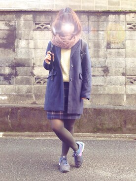 maaa。さん(レディース・154cm)の冬コーディネート