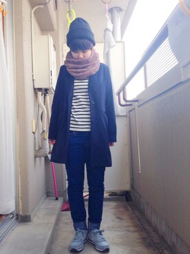 maaa。さん（レディース・154cm）の冬コーディネート
