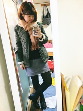 maaa。さん（レディース・154cm）の冬コーディネート