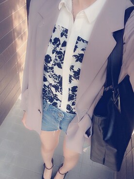 ア カ ネさん(レディース・161cm)の春コーディネート