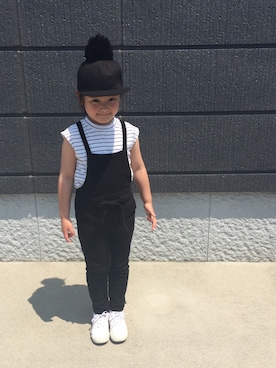 「style（スタイル）（スタイル）のアイテム」を使った、lovekoさん（キッズ・110cm）の春コーディネート