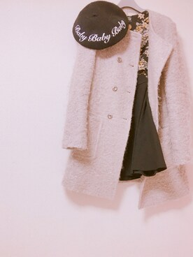 「lilLilly（リルリリー）のアイテム（帽子）」を使った、yuuさん（レディース・153cm）の秋コーディネート