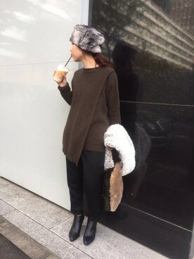 JEANASIS STAFFさん(レディース・157cm)の冬コーディネート