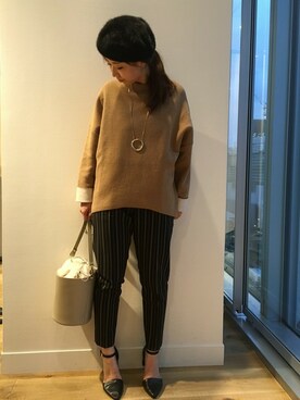 「バケツバック」｜JEANASIS  STAFFさん（レディース・157cm）の夏コーディネート
