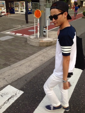 けんいちさん（メンズ・170cm）の夏コーディネート