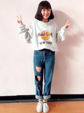 林淨さんのコーディネート