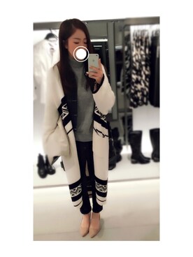 piiさん（レディース・165cm）の冬コーディネート