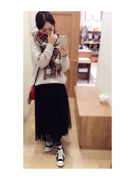 piiさん（レディース・165cm）の冬コーディネート