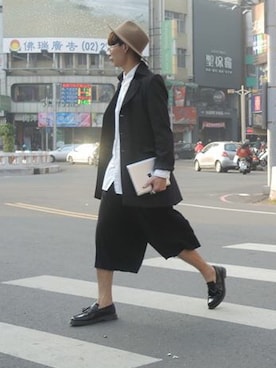 「streetsnap」｜「アイテム（その他シューズ）」を使った、AnAnさん（メンズ・183cm）の冬コーディネート