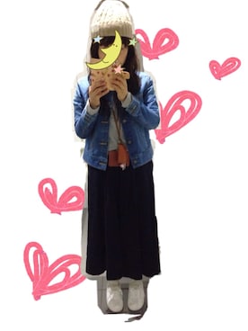 「レプシィム(LEPSIM)」｜「アイテム（デニムジャケット）」を使った、あさみさん（レディース・162cm）の秋コーディネート