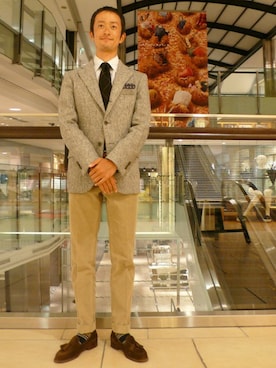 UNITED ARROWSさん（メンズ・182cm）の秋コーディネート