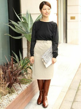 UNITED ARROWSさん（レディース・158cm）の秋コーディネート