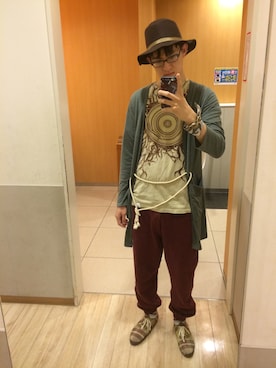 やんねさん（メンズ・180cm）の秋コーディネート
