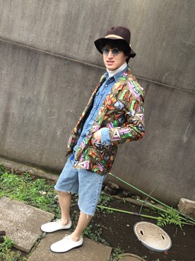 やんねさん（メンズ・180cm）の春コーディネート