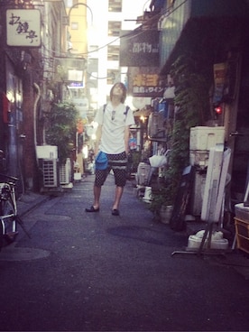 やんねさん（メンズ・180cm）の夏コーディネート